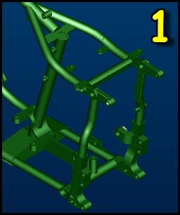 Stock swingarm frame