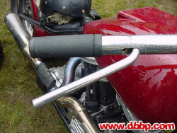 internal cables in handlebar