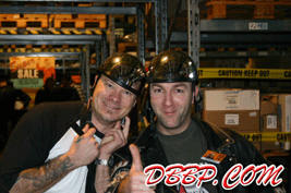 Me and Fred with shiny head!