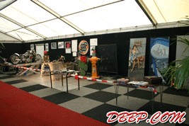 The DBBP stand before the show