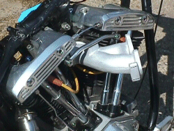 stainless carb bracket,