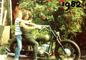 BMW R51, with me 17 years old...