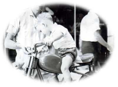 On my first V-twin in 1967!