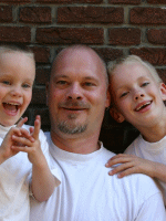 Lars, me and Dave, 2005